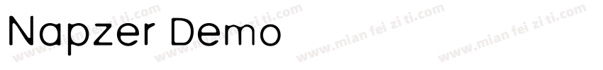 Napzer Demo字体转换
